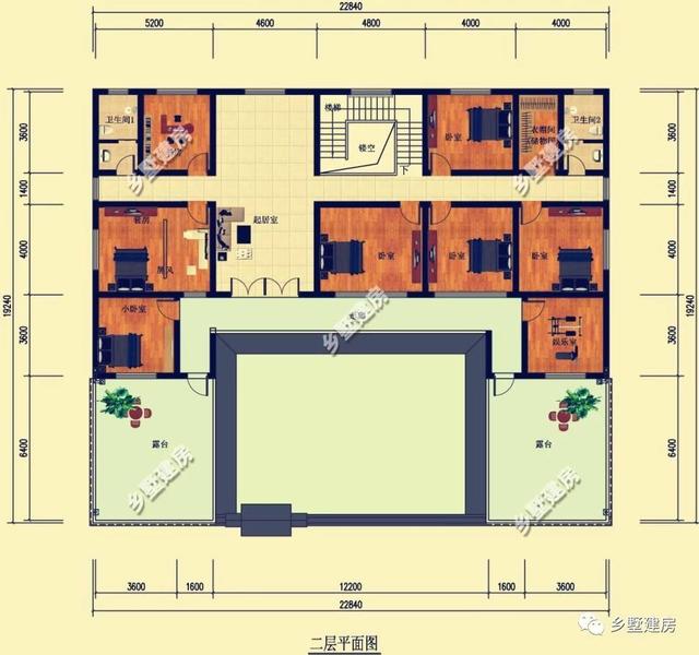 宅基地大的地方建四合院最合適不過了，住著最愜意！