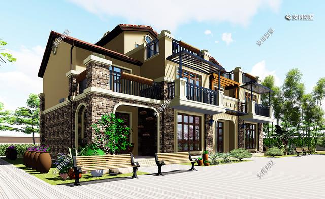 精選兩棟三層歐式別墅，非常豪華氣派，你更喜歡哪一套呢？