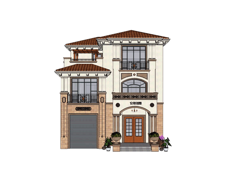 精選兩棟三層歐式別墅，非常豪華氣派，你更喜歡哪一套呢？