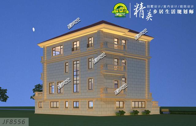 開春建一棟豪華別墅，牛氣哄哄，讓大家都羨慕你！