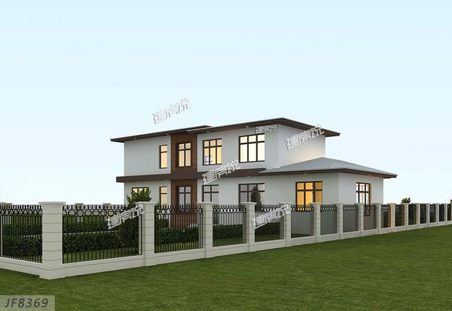 最火現(xiàn)代別墅設(shè)計(jì)圖，簡(jiǎn)約大氣，引領(lǐng)建房界的新潮流。