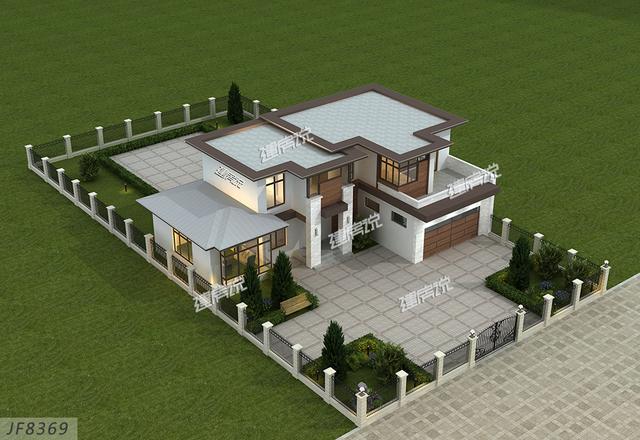 最火現(xiàn)代別墅設(shè)計(jì)圖，簡(jiǎn)約大氣，引領(lǐng)建房界的新潮流。