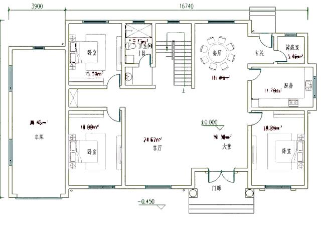 兩套21x12米左右二層別墅設計圖，滿足大家庭成員的住房需求。