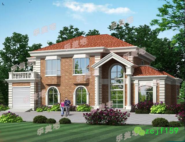 兩套21x12米左右二層別墅設計圖，滿足大家庭成員的住房需求。