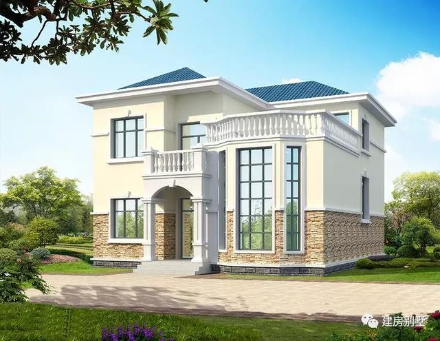 經(jīng)典二層農(nóng)村小樓設(shè)計圖，造價25萬以內(nèi)，經(jīng)濟又實用，還等什么快來建吧。