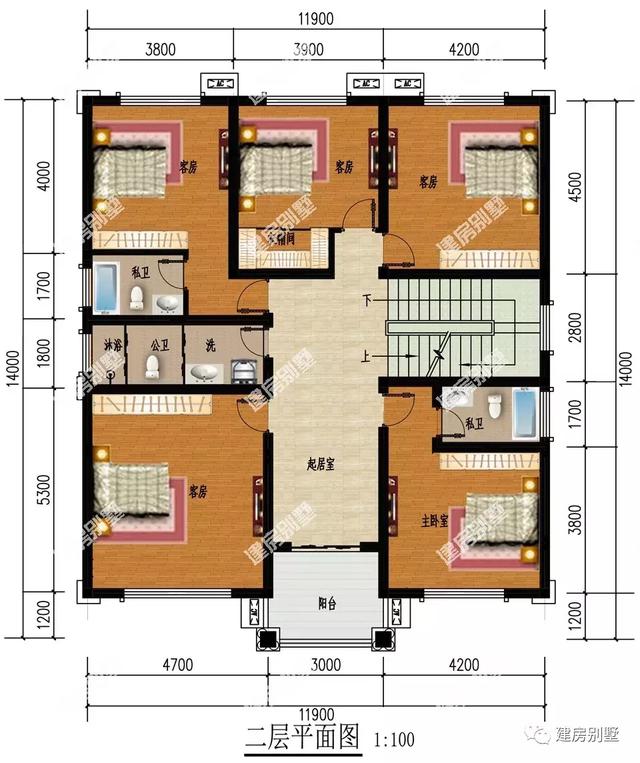 兩棟面寬接近的三層農(nóng)村自建房，誰(shuí)看誰(shuí)喜歡。