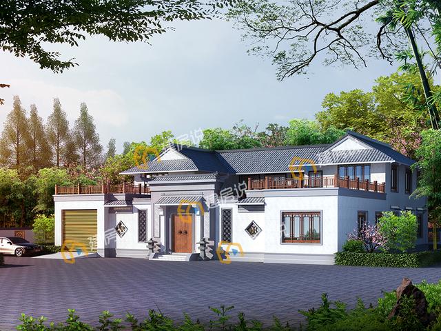 漂亮大氣的四合院別墅，40歲能夠擁有一棟，人生圓滿了！