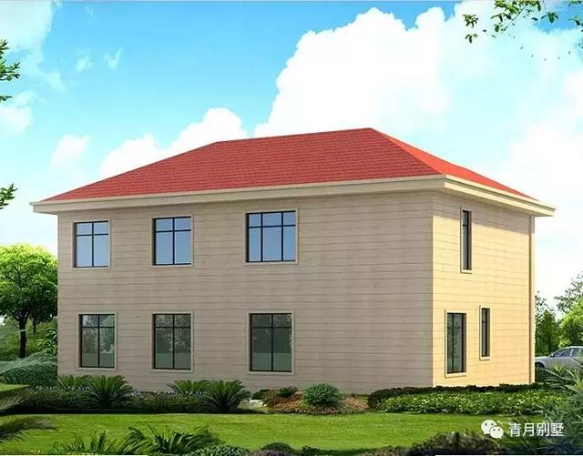 占地158平二層小別墅設(shè)計圖，時尚精美，功能齊全，非常適合農(nóng)村自建房。