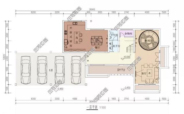 精選22套農(nóng)村別墅設(shè)計(jì)圖，帶半開放式車庫，隨便建一棟，十里八鄉(xiāng)的人都繞路來看。