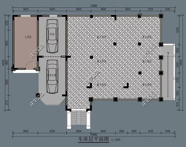 精選22套農(nóng)村別墅設(shè)計(jì)圖，帶半開放式車庫，隨便建一棟，十里八鄉(xiāng)的人都繞路來看。
