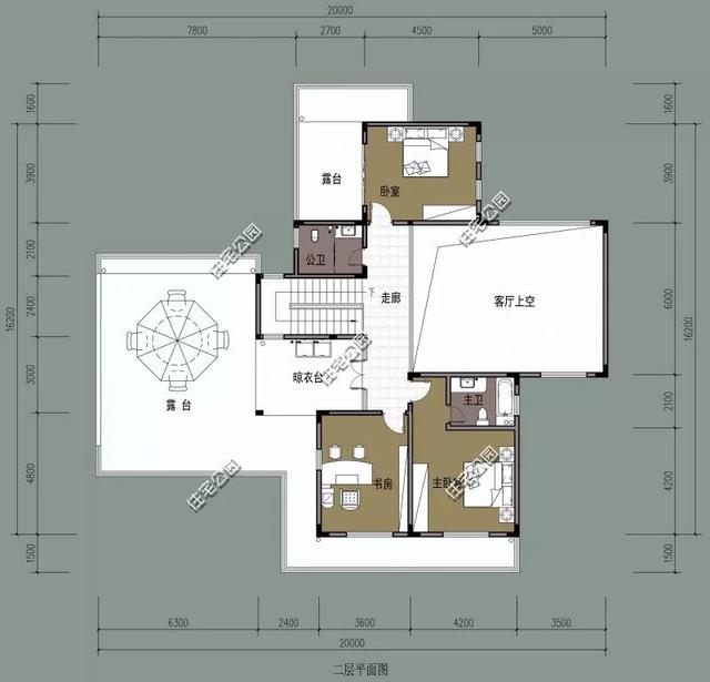 精選22套農(nóng)村別墅設(shè)計(jì)圖，帶半開放式車庫，隨便建一棟，十里八鄉(xiāng)的人都繞路來看。