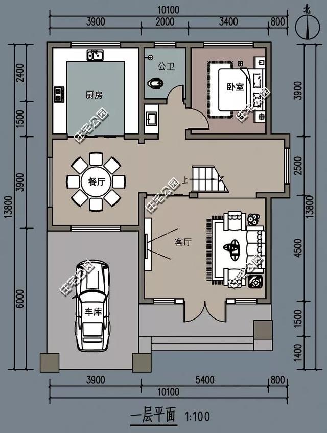 精選22套農(nóng)村別墅設(shè)計(jì)圖，帶半開放式車庫，隨便建一棟，十里八鄉(xiāng)的人都繞路來看。