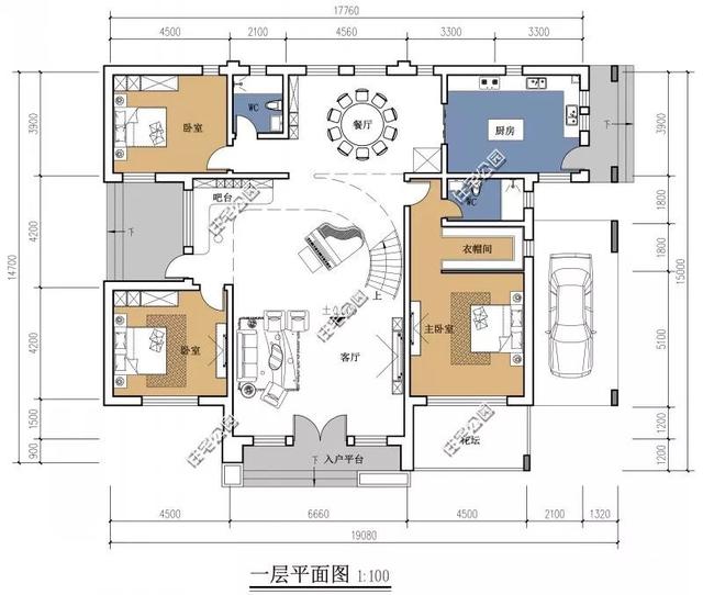 精選22套農(nóng)村別墅設(shè)計(jì)圖，帶半開放式車庫，隨便建一棟，十里八鄉(xiāng)的人都繞路來看。