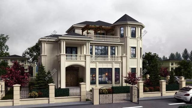 精選22套農(nóng)村別墅設(shè)計(jì)圖，帶半開放式車庫，隨便建一棟，十里八鄉(xiāng)的人都繞路來看。