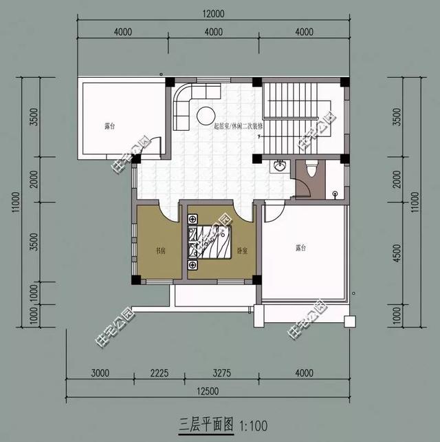 精選22套農(nóng)村別墅設(shè)計(jì)圖，帶半開放式車庫，隨便建一棟，十里八鄉(xiāng)的人都繞路來看。
