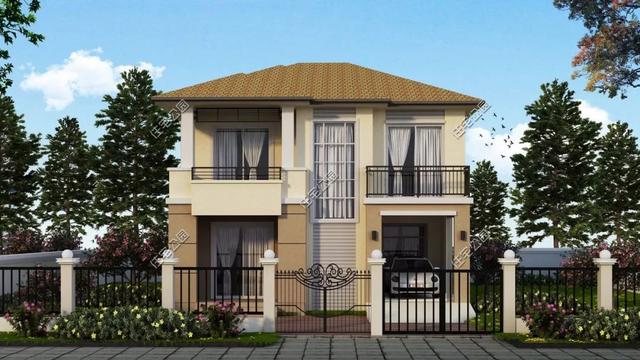 精選22套農(nóng)村別墅設(shè)計(jì)圖，帶半開放式車庫，隨便建一棟，十里八鄉(xiāng)的人都繞路來看。