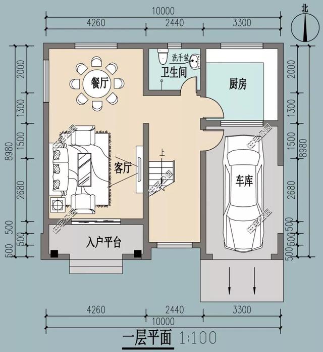 精選22套農(nóng)村別墅設(shè)計(jì)圖，帶半開放式車庫，隨便建一棟，十里八鄉(xiāng)的人都繞路來看。