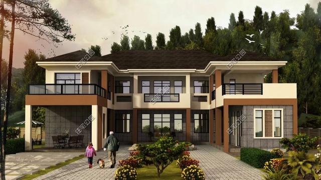 精選22套農(nóng)村別墅設(shè)計(jì)圖，帶半開放式車庫，隨便建一棟，十里八鄉(xiāng)的人都繞路來看。