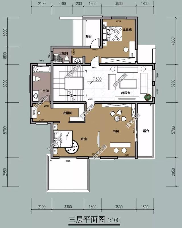 精選22套農(nóng)村別墅設(shè)計(jì)圖，帶半開放式車庫，隨便建一棟，十里八鄉(xiāng)的人都繞路來看。