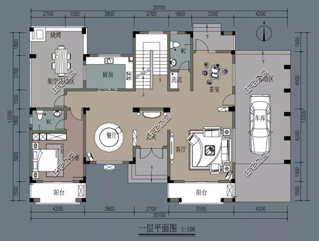 精選22套農(nóng)村別墅設(shè)計(jì)圖，帶半開放式車庫，隨便建一棟，十里八鄉(xiāng)的人都繞路來看。