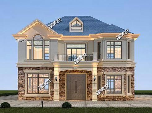 二層歐式別墅，氣質(zhì)非常的突出，鄰居天天來串門！