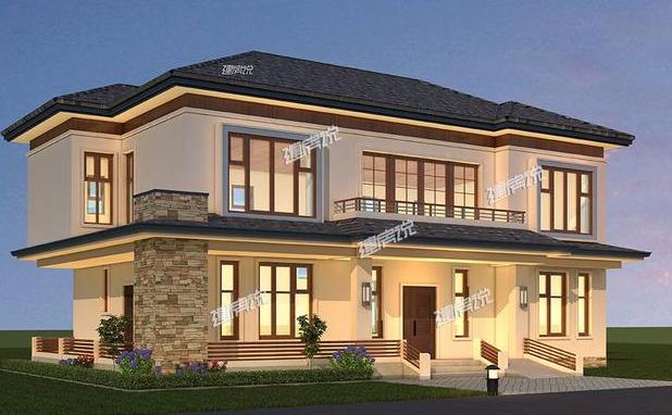 左右對稱的三層兄弟雙拼，別墅外觀秀氣，非常漂亮，家里有二胎的圖紙收藏好了