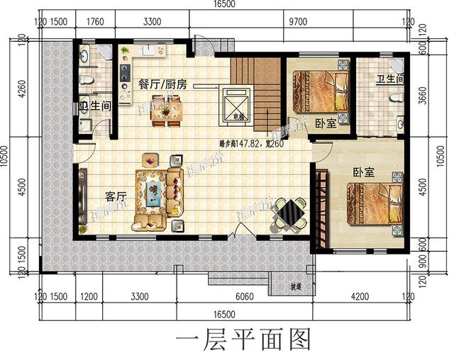 左右對稱的三層兄弟雙拼，別墅外觀秀氣，非常漂亮，家里有二胎的圖紙收藏好了