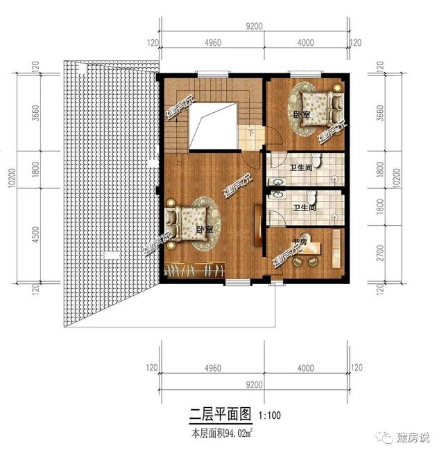 占地149平實(shí)用兩層別墅設(shè)計(jì)圖，造型獨(dú)特，26萬拿下，村里人人都來串門。