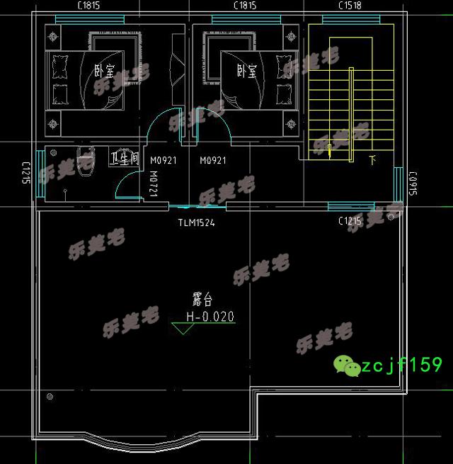 兩棟占地不足100平米的三層自建房，簡單實用，適合農(nóng)村自建。