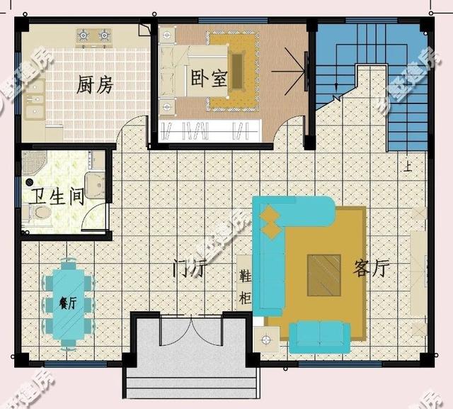 三層現(xiàn)代風(fēng)農(nóng)村自建別墅，主體造價只要36萬元，鄰居們都來串門。