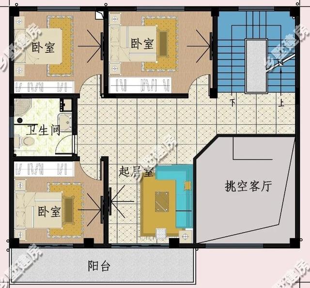 三層現(xiàn)代風(fēng)農(nóng)村自建別墅，主體造價只要36萬元，鄰居們都來串門。