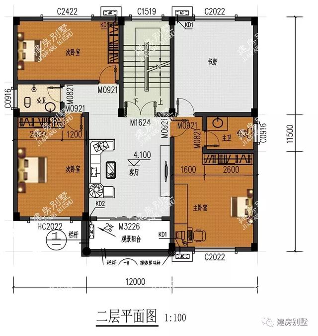 面寬都是12米的三層經(jīng)典自建房，雖然看著是簡(jiǎn)單的，但是里面是溫馨的。
