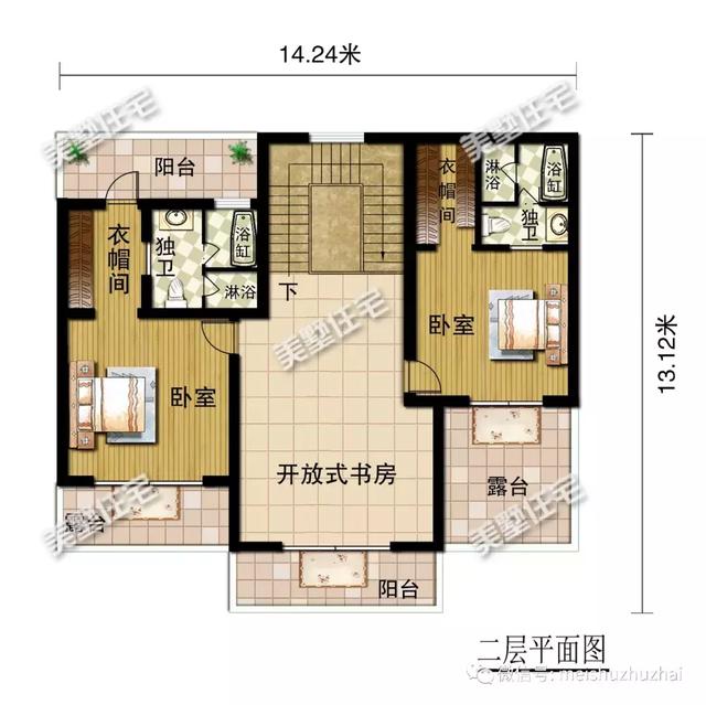 占地172平二層別墅，外觀清爽簡潔，內(nèi)部實用舒適，不要錯過了！