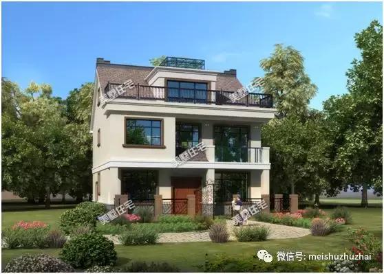 精選4款小戶型三層別墅，面積小造價(jià)低，實(shí)用又美觀，最低造價(jià)25萬(wàn)