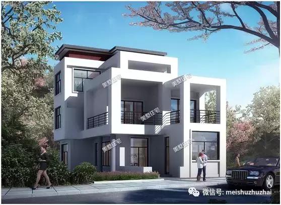 精選4款小戶型三層別墅，面積小造價(jià)低，實(shí)用又美觀，最低造價(jià)25萬(wàn)