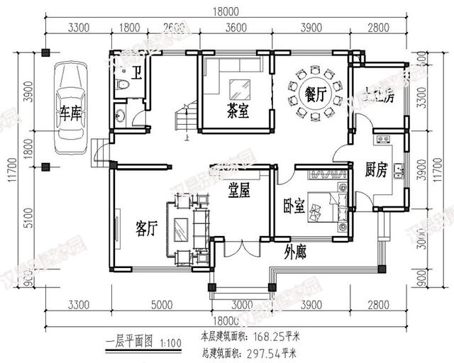新款二層農(nóng)村小別墅，兩種方案設(shè)計(jì)，車(chē)庫(kù)+堂屋+復(fù)式中空，你喜歡嗎？