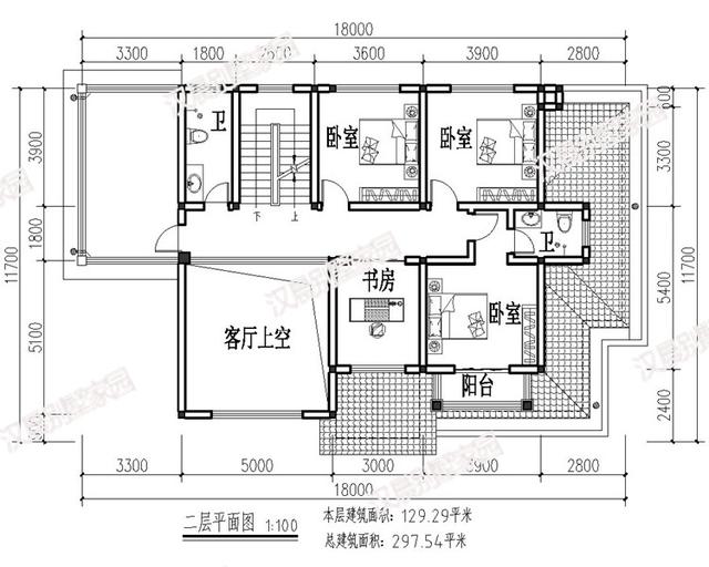 新款二層農(nóng)村小別墅，兩種方案設(shè)計(jì)，車(chē)庫(kù)+堂屋+復(fù)式中空，你喜歡嗎？