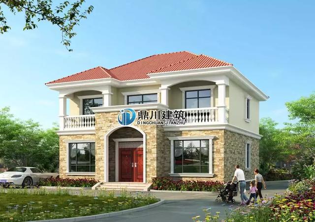 經(jīng)濟(jì)實(shí)用的二層鄉(xiāng)村別墅設(shè)計(jì)圖，4款案例，供你參考。