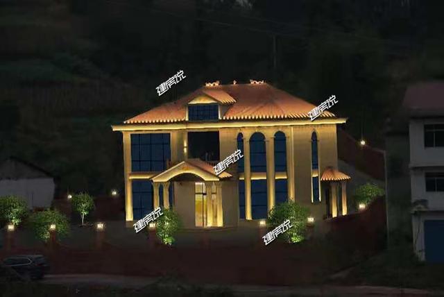 占地147平方米的二層鄉(xiāng)村小樓設(shè)計圖，花20多萬就能建成！