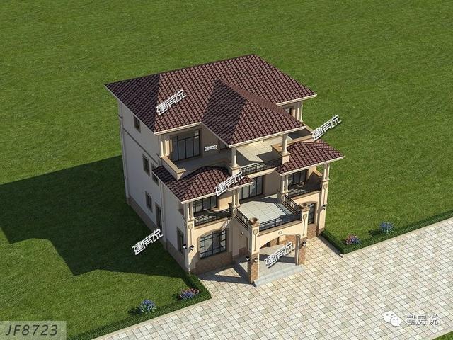 湖南李總私人定制三層別墅設(shè)計(jì)圖，經(jīng)典耐看，新年建新房選這款戶型錯(cuò)不了。