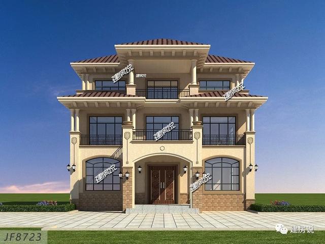 湖南李總私人定制三層別墅設(shè)計(jì)圖，經(jīng)典耐看，新年建新房選這款戶型錯(cuò)不了。