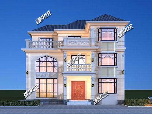 經(jīng)典歐式三層別墅設(shè)計(jì)圖，美觀大氣，老鄉(xiāng)們都搶著蓋。