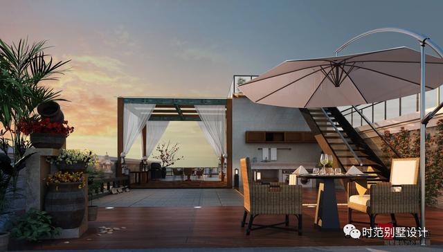 獨一無二的三層現(xiàn)代小樓設(shè)計圖，內(nèi)配多露臺陽臺,見了畢生難忘。