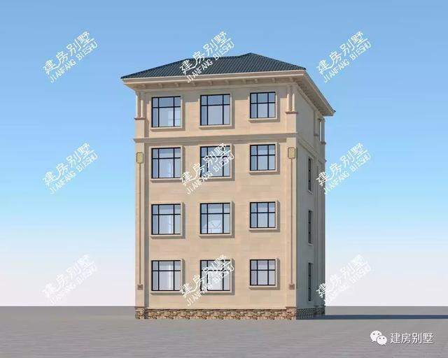 9×13米的四層鄉(xiāng)村別墅設(shè)計(jì)圖，大堂屋設(shè)計(jì)，辦喜事擺酒特方便