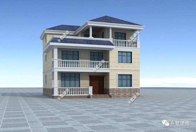 下面這款別墅是三層別墅中的翹楚，明明可以靠顏值，卻偏偏要靠才華。