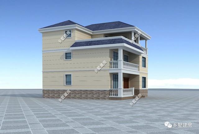 下面這款別墅是三層別墅中的翹楚，明明可以靠顏值，卻偏偏要靠才華。