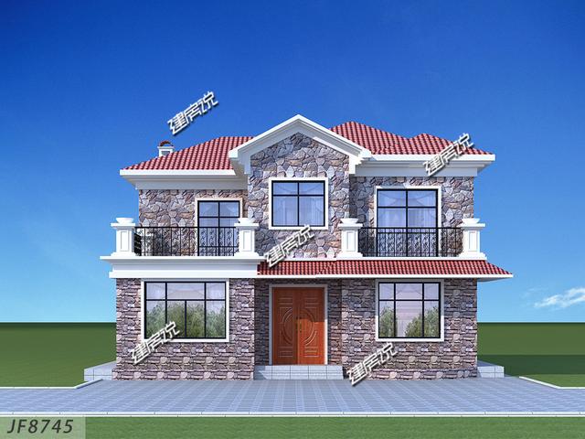 兩兄弟建雙排別墅設(shè)計(jì)圖，鄰居看了都羨慕。