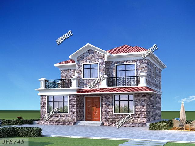 兩兄弟建雙排別墅設(shè)計(jì)圖，鄰居看了都羨慕。