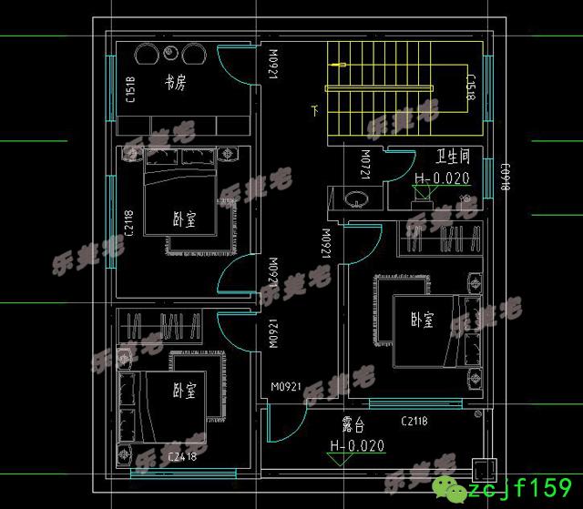 2款占地100平以內(nèi)的二層自建房設(shè)計(jì)圖，宅基地小但住著寬敞。