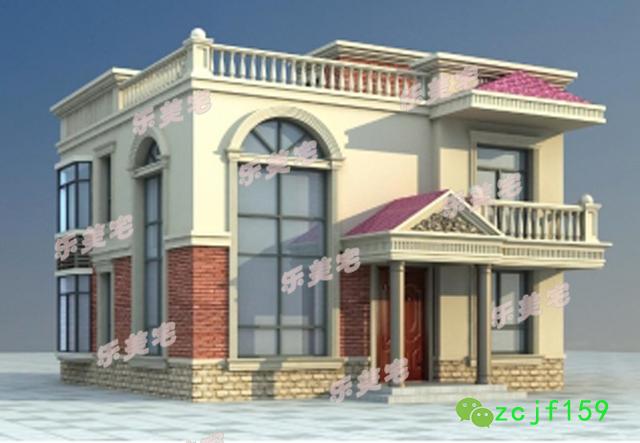 2款占地100平以內(nèi)的二層自建房設(shè)計(jì)圖，宅基地小但住著寬敞。